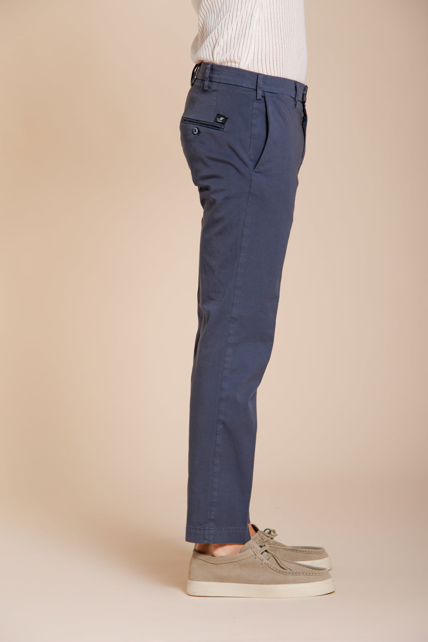 New York pantalon chino homme en gabardine stretch regular fit ①