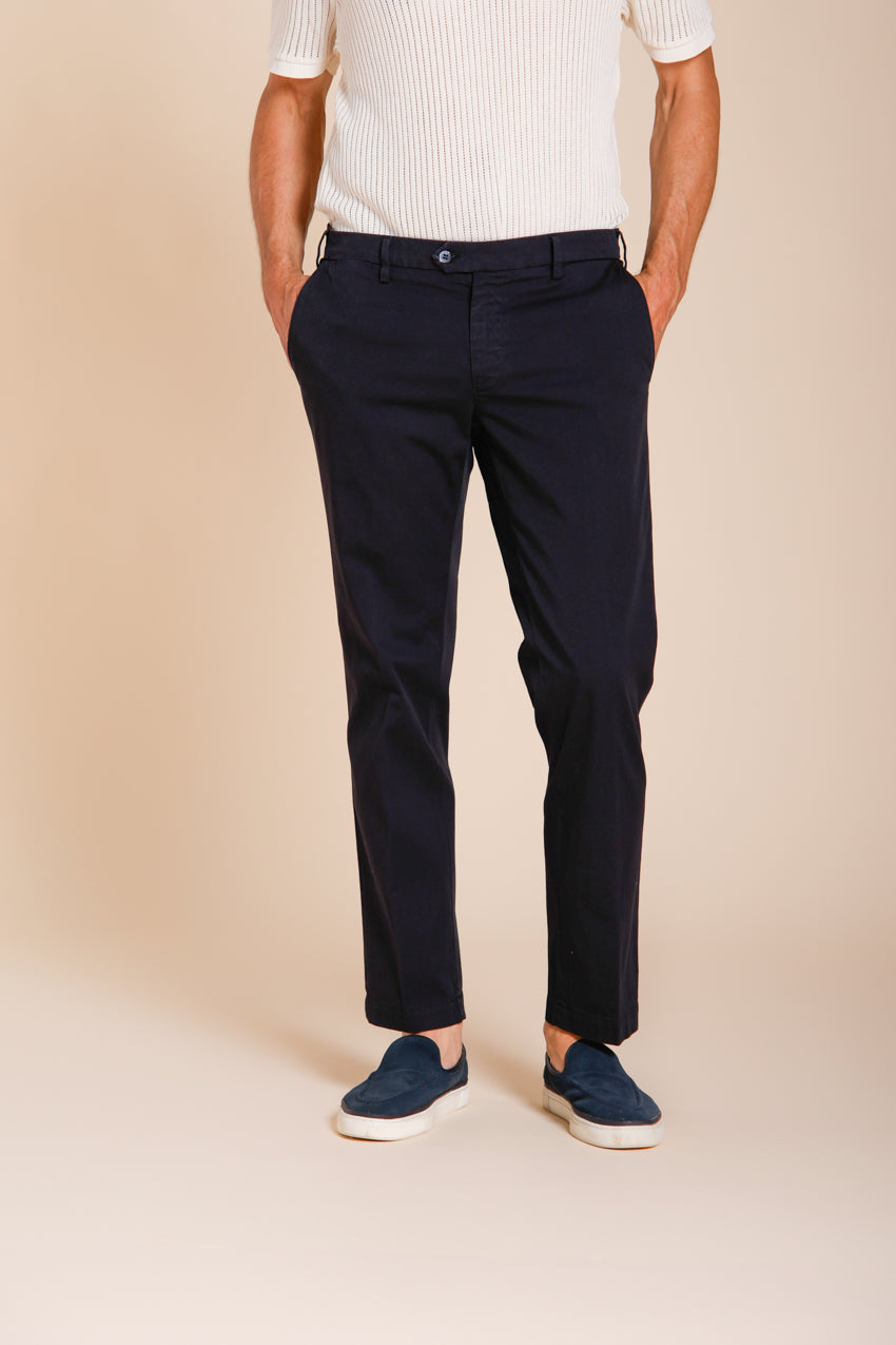 New York Hose Chino Herren aus Stretch-Gabardine regular fit ①