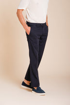 New York Hose Chino Herren aus Stretch-Gabardine regular fit ①
