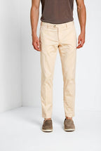 New York men's chino pants in stretch gabardine regular fit ①