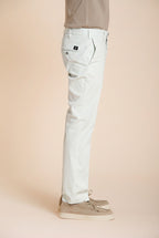 New York pantalone chino uomo in gabardina stretch regular fit ①