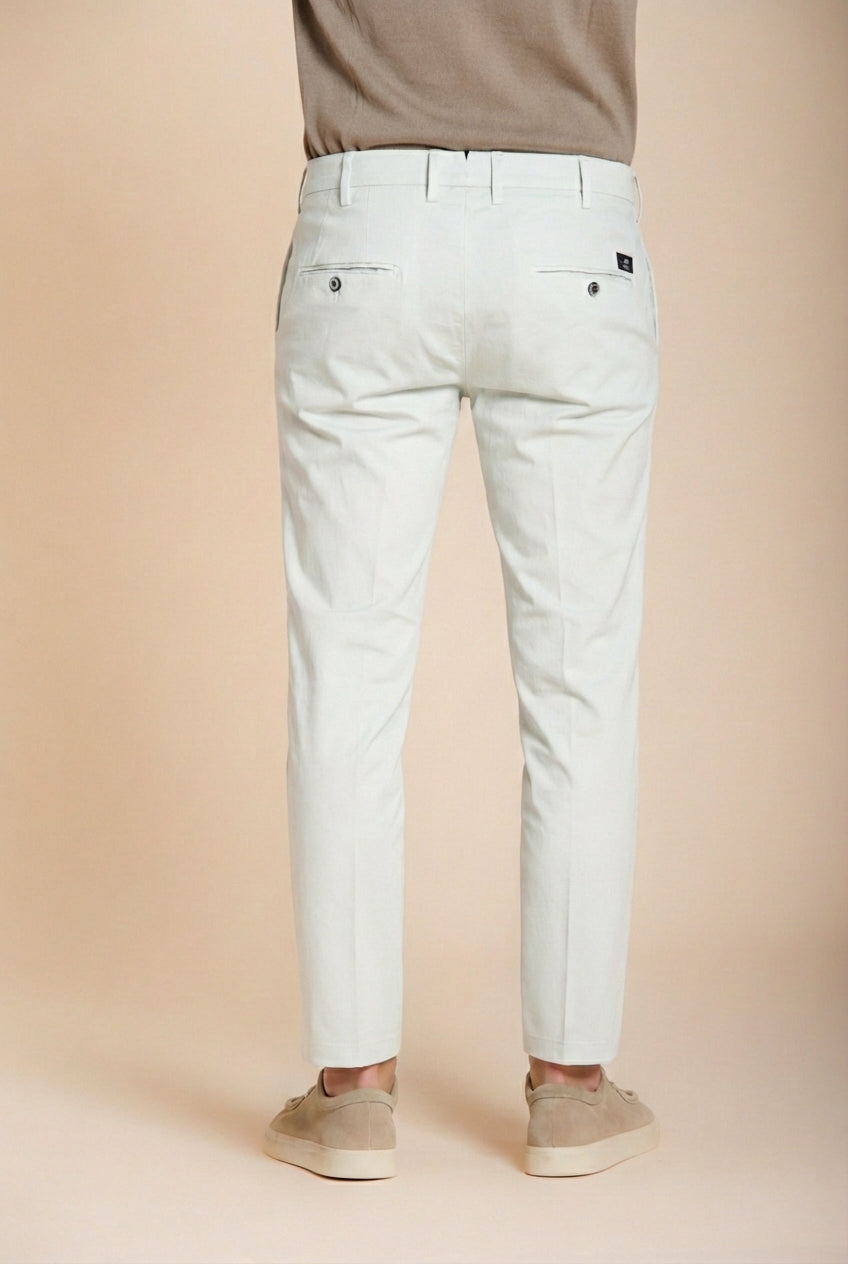 New York pantalon chino homme en gabardine stretch regular fit ①