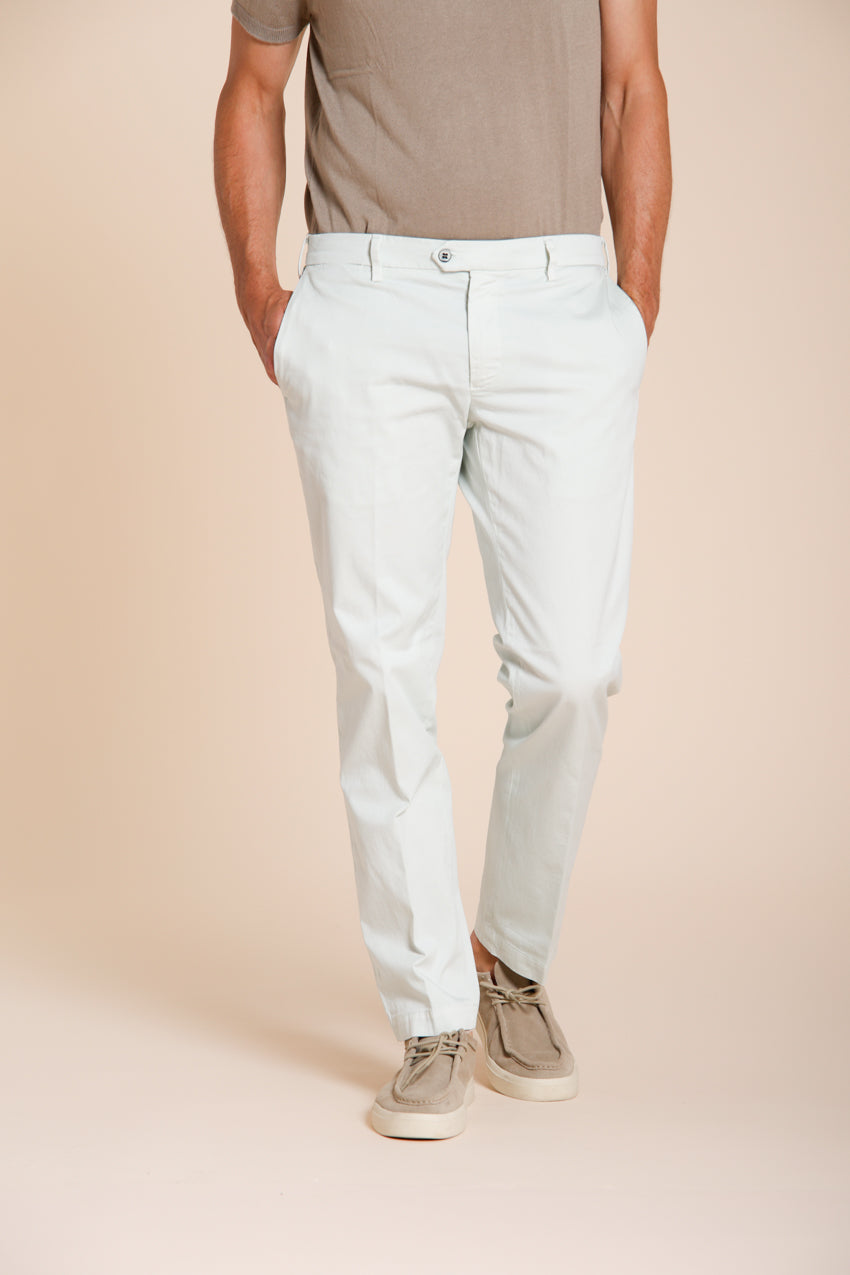 New York Hose Chino Herren aus Stretch-Gabardine regular fit ①