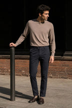 New York Chinohose für Herren aus Stretch-Gabardine mit regular fit ①