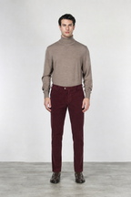 New York Chinohose für Herren aus stretchigem 2000-Rippen-Samt mit regular fit ①
