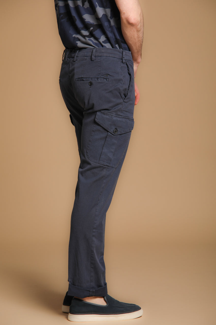 New York Cargo men's cargo pants in cotton and lyocell twill regular fit