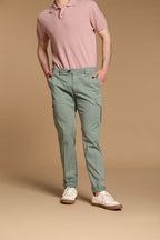 New York Cargo men's cargo pants in cotton and lyocell twill regular fit