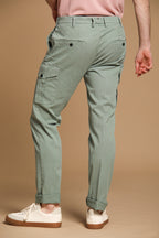 New York Cargo men's cargo pants in cotton and lyocell twill regular fit