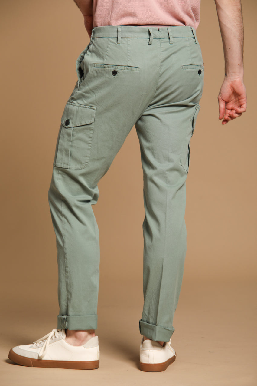New York Cargo men's cargo pants in cotton and lyocell twill regular fit