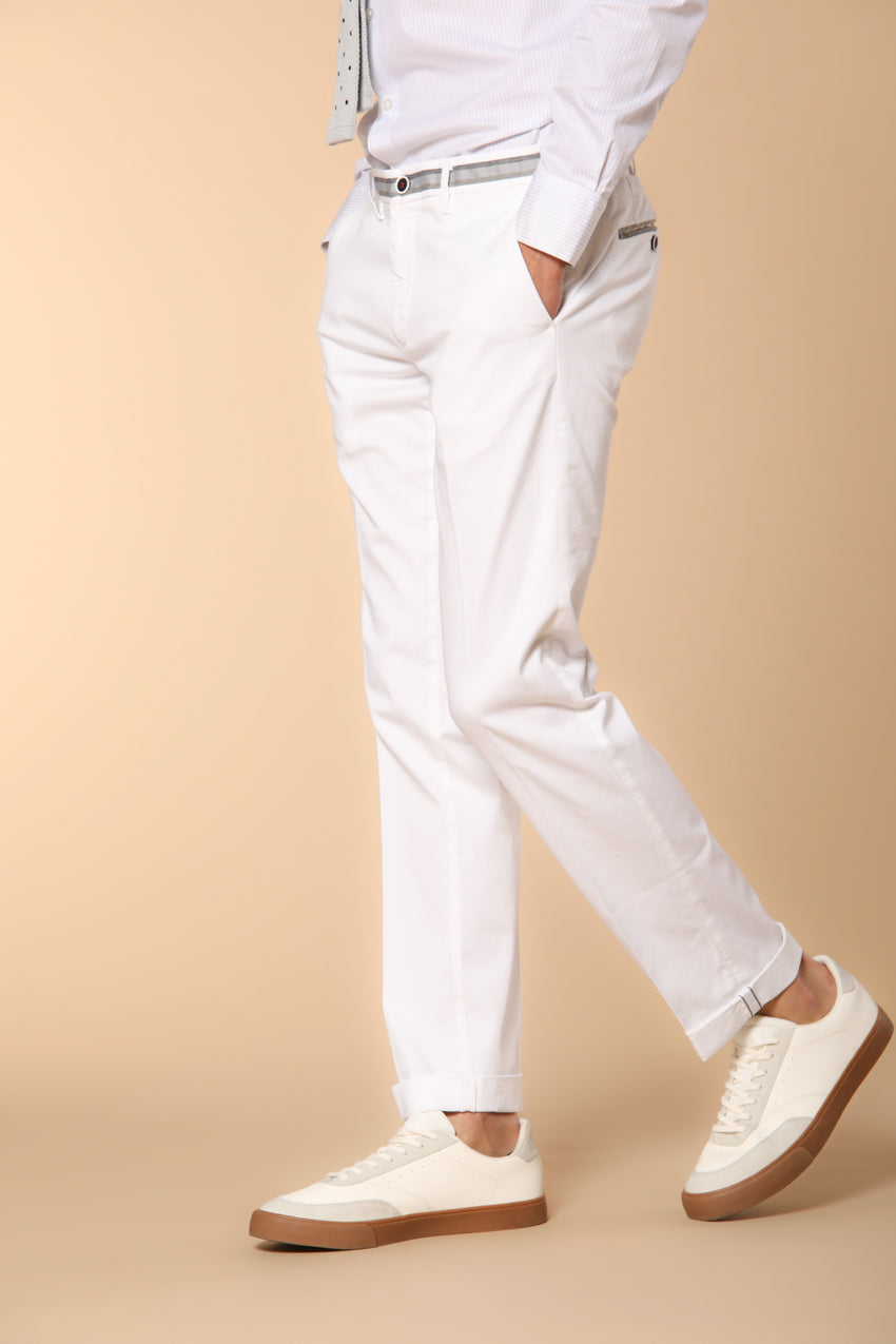 New York Summer pantalon chino homme en twill de coton coupe Regular