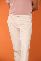 New York University men's chino pants in pima cotton regular fit