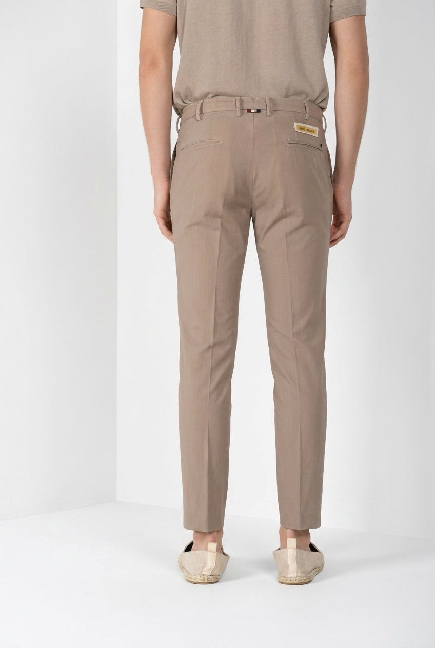 New York pantalón chino hombre en twill de lana regular fit