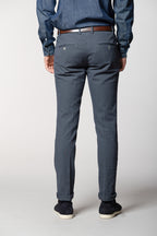 Milano pantalone chino uomo fantasia occhio di pernice extra slim fit