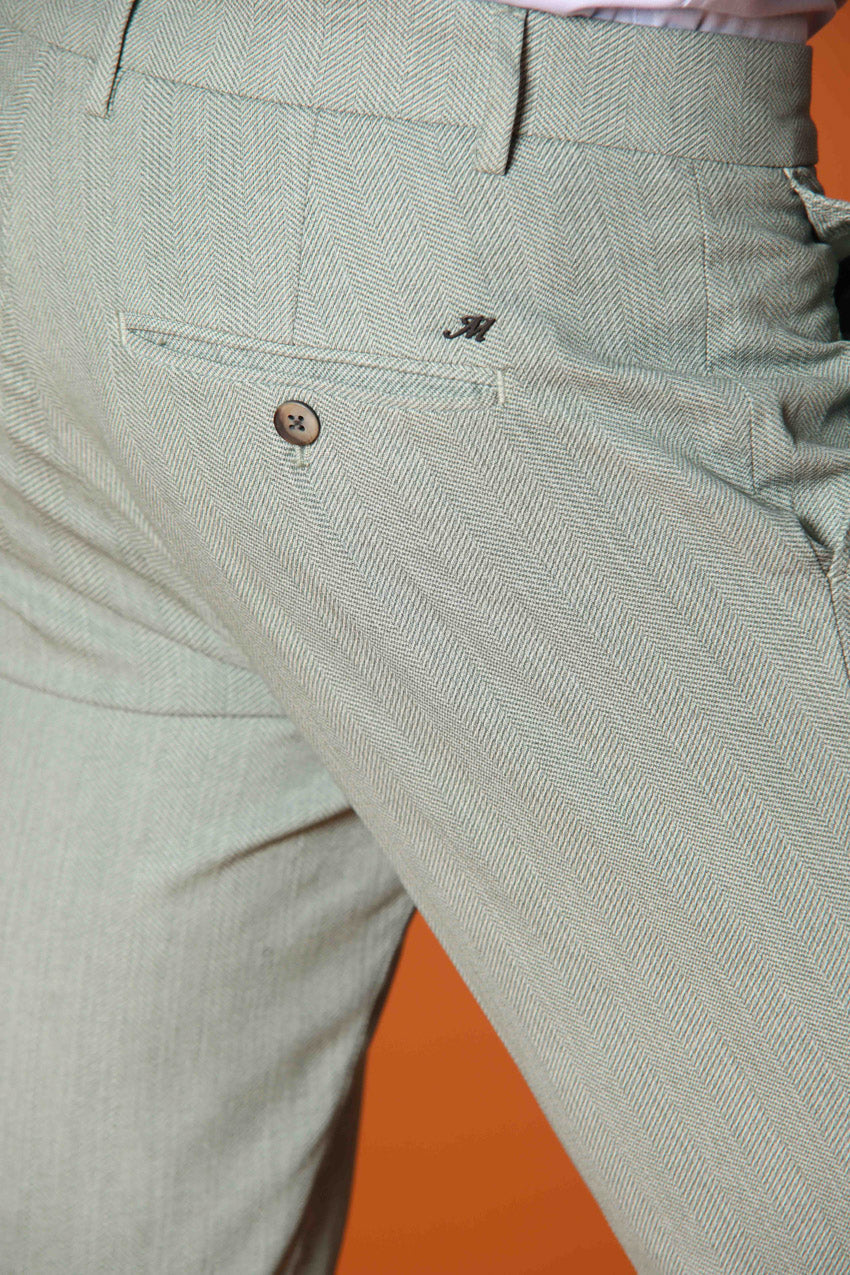 Milano pantalone chino uomo in resca extra slim fit