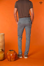 Milano Pantalon chino homme en Coton Pima Extra slim fit ①