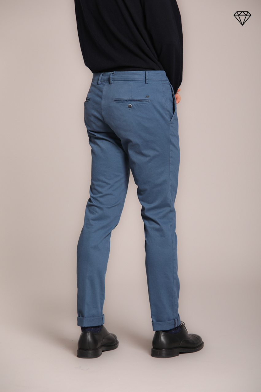 Milano Herren Chino Hose in Gabardine Stretch Extra Slim Fit ①