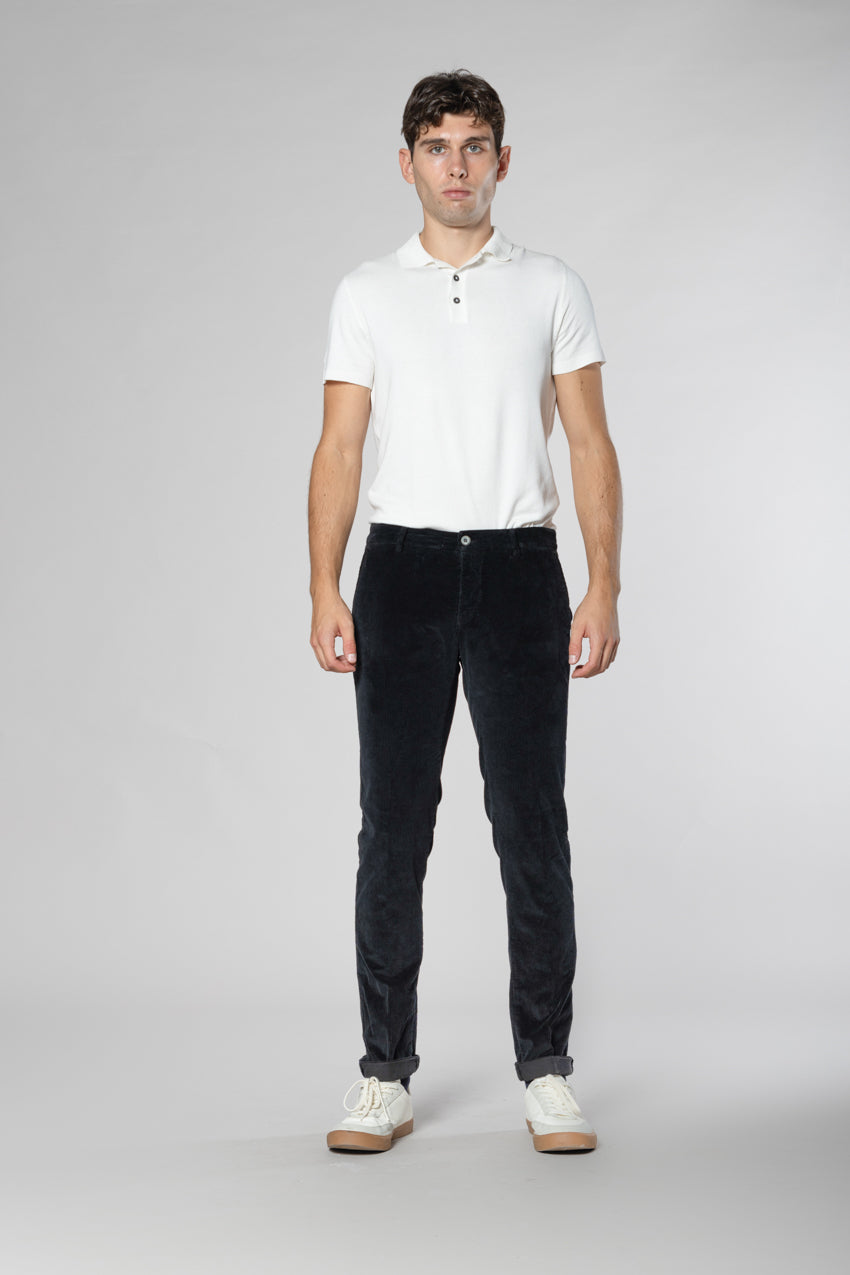 Milano men's chino pants in 500 wale corduroy extra slim fit