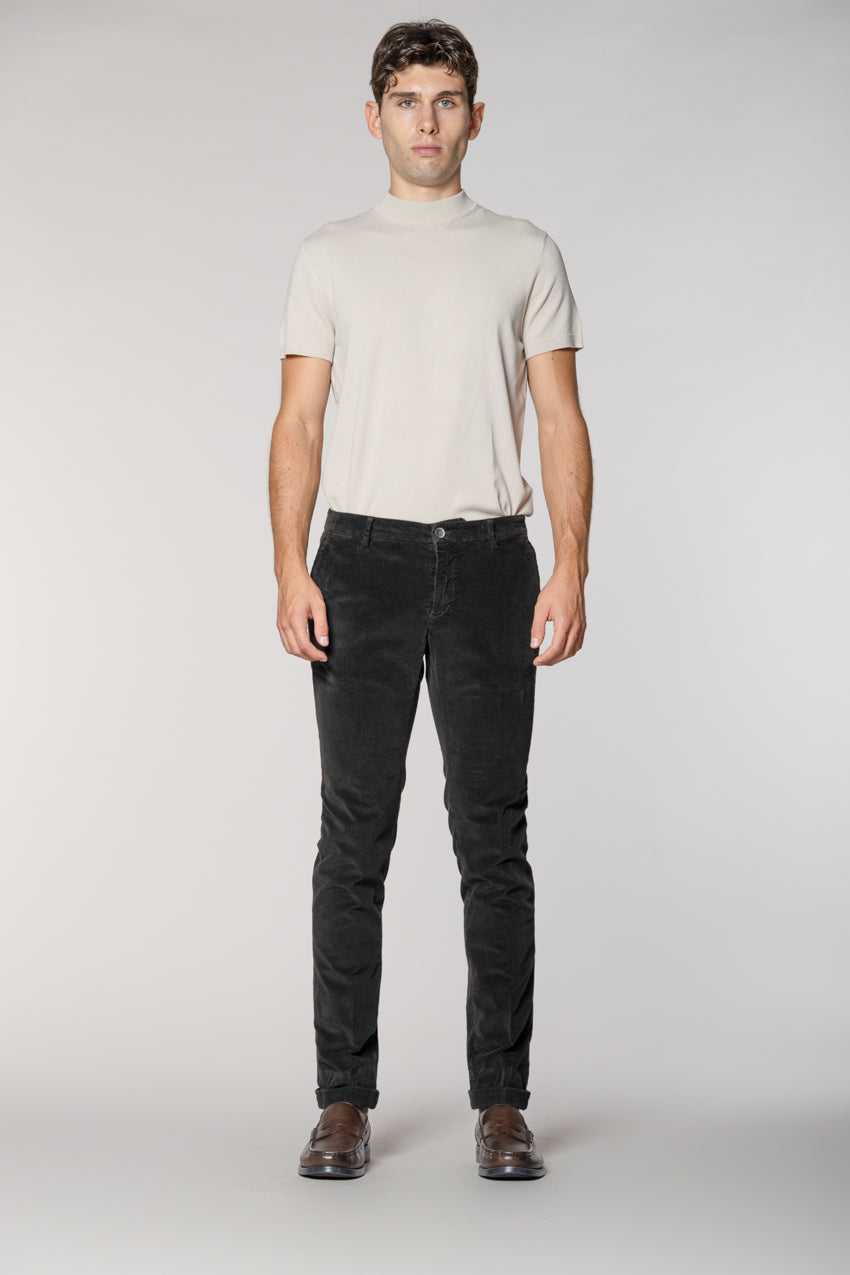 Milano men's chino pants in 500 wale corduroy extra slim fit