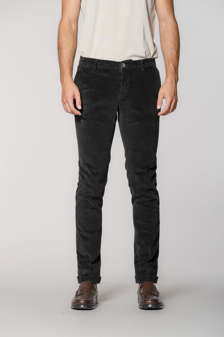 Milano men's chino pants in 500 wale corduroy extra slim fit