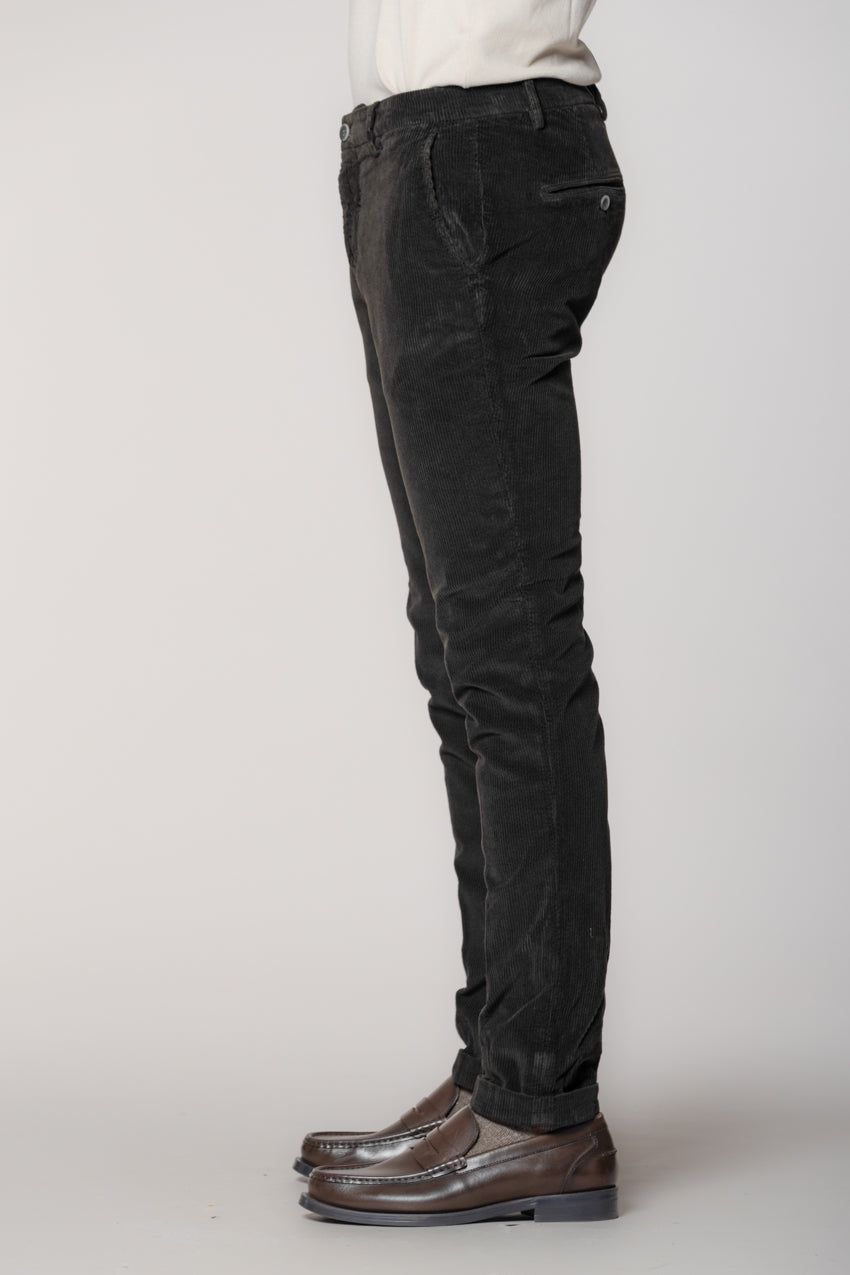 Milano men's chino pants in 500 wale corduroy extra slim fit