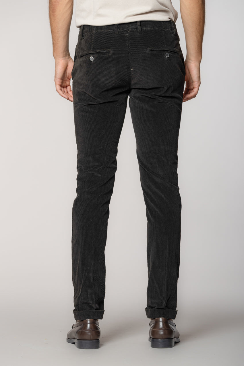 Milano men's chino pants in 500 wale corduroy extra slim fit