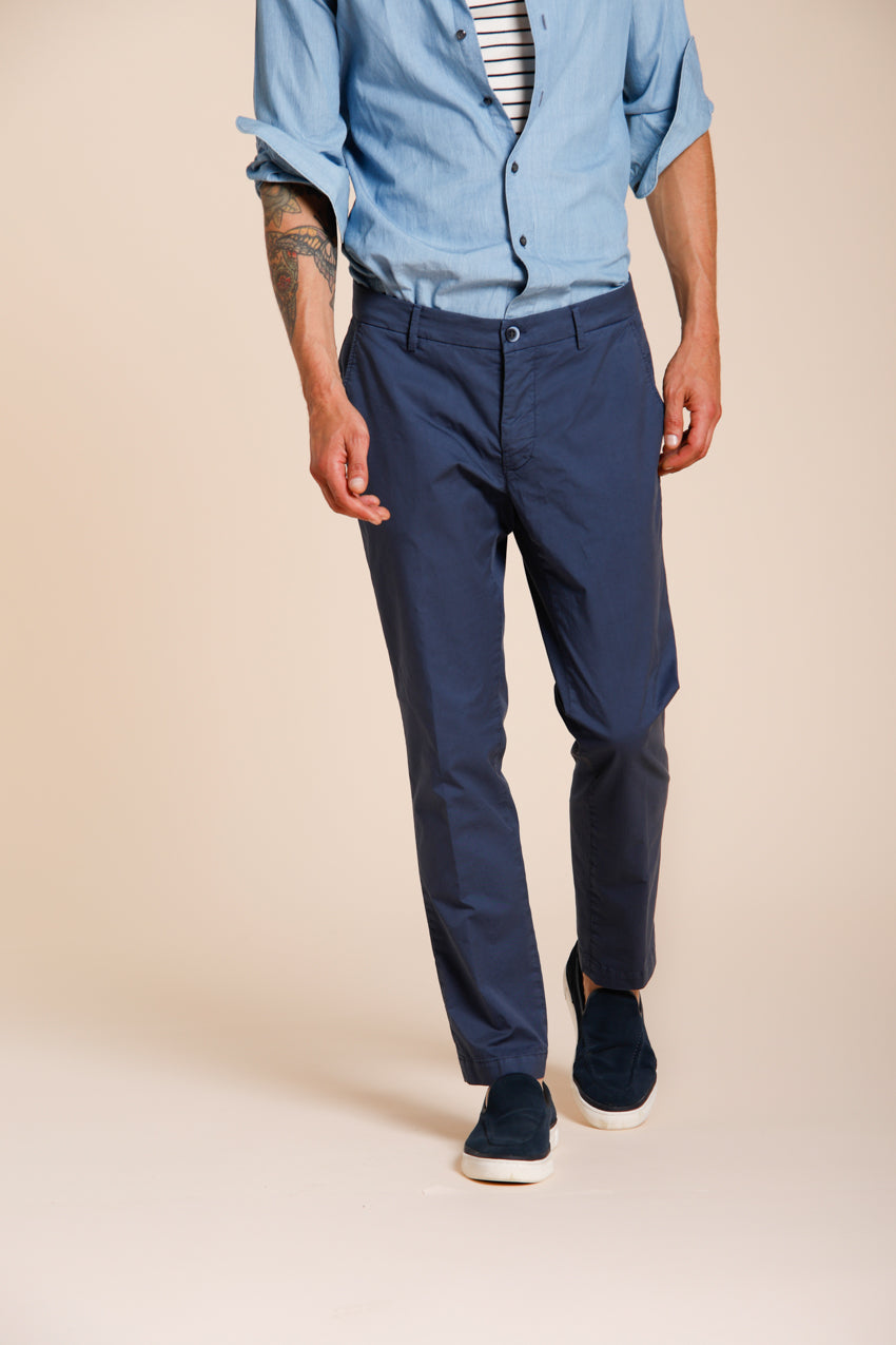 Milano Hose Chino Herren aus Stretch Gabardine extra slim fit ①