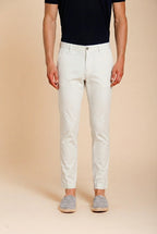 Milano Herren Chinohose aus Stretch Gabardine extra slim fit ①