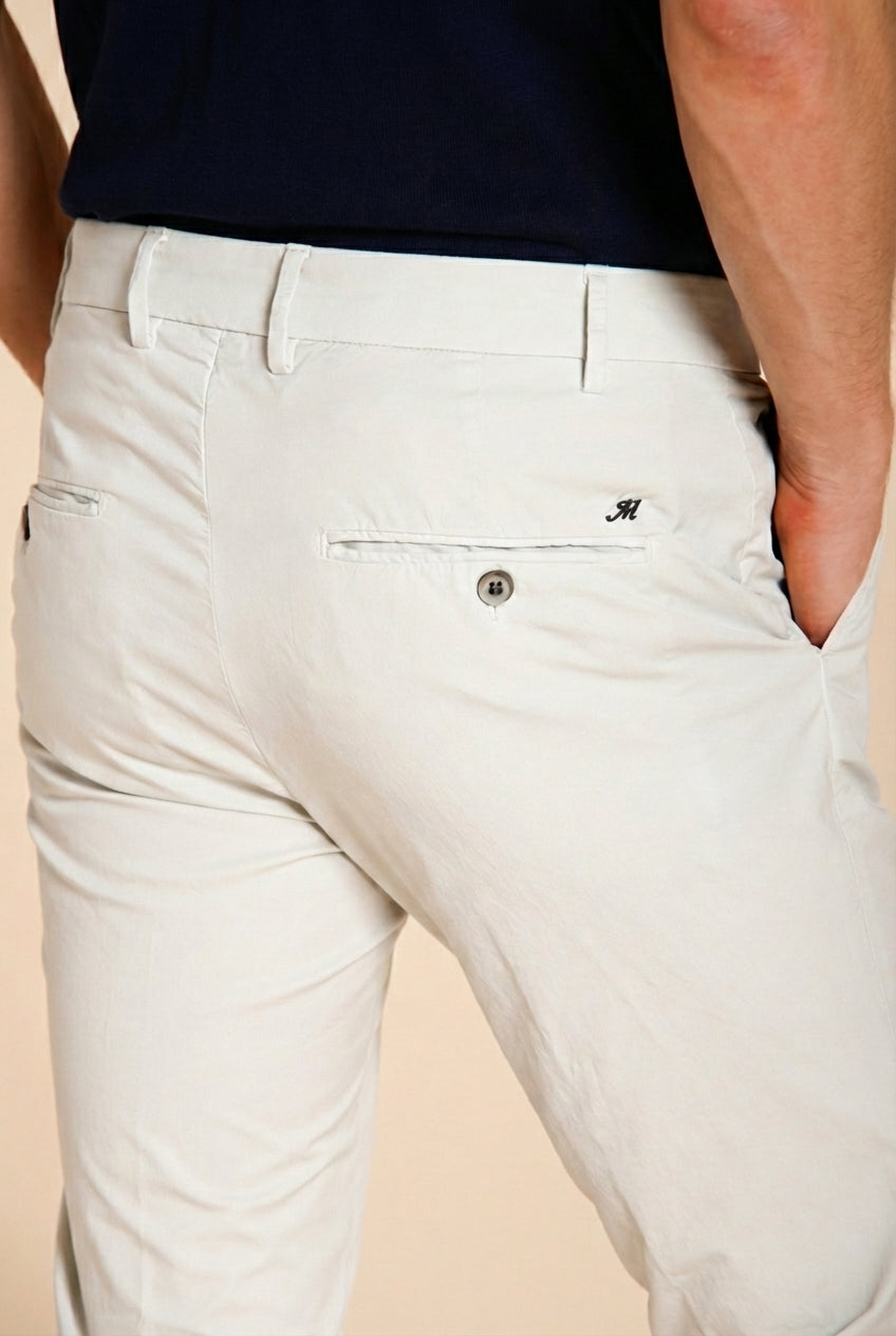 Milano Herren Chinohose aus Stretch Gabardine extra slim fit ①