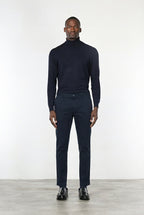 Milano men’s chino trousers in stretch gabardine extra slim fit ①