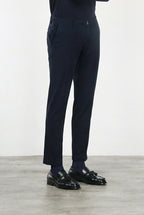 Milano men’s chino trousers in stretch gabardine extra slim fit ①