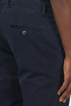 Milano men’s chino trousers in stretch gabardine extra slim fit ①