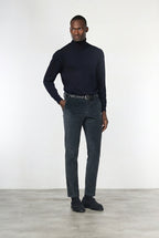 Milano pantalone chino uomo in velluto 500 righe extra slim fit ①