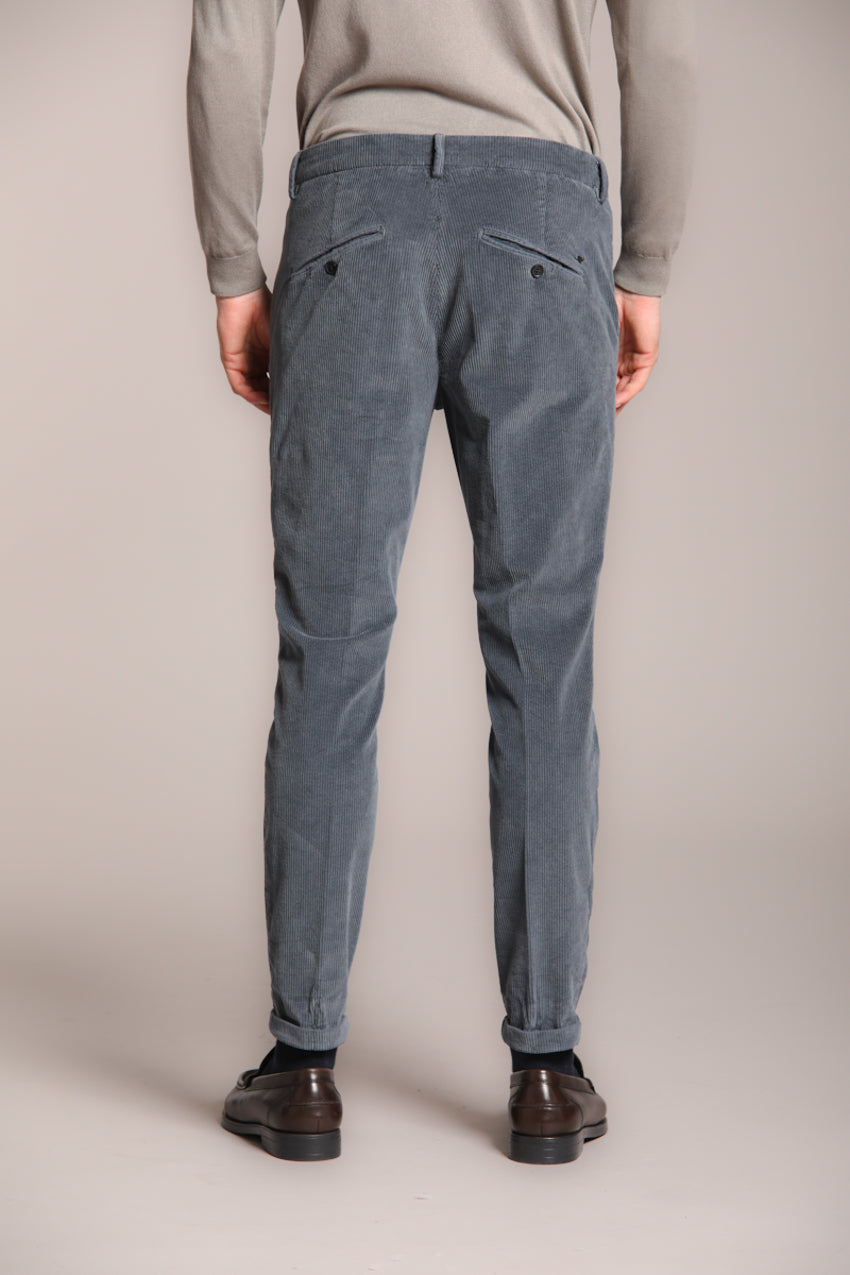 Foto 4 Osaka pantalone chino uomo in velluto 500 righe carrot fit