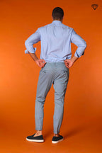 Osaka pantalon chino homme coton et tencel carrot fit ①