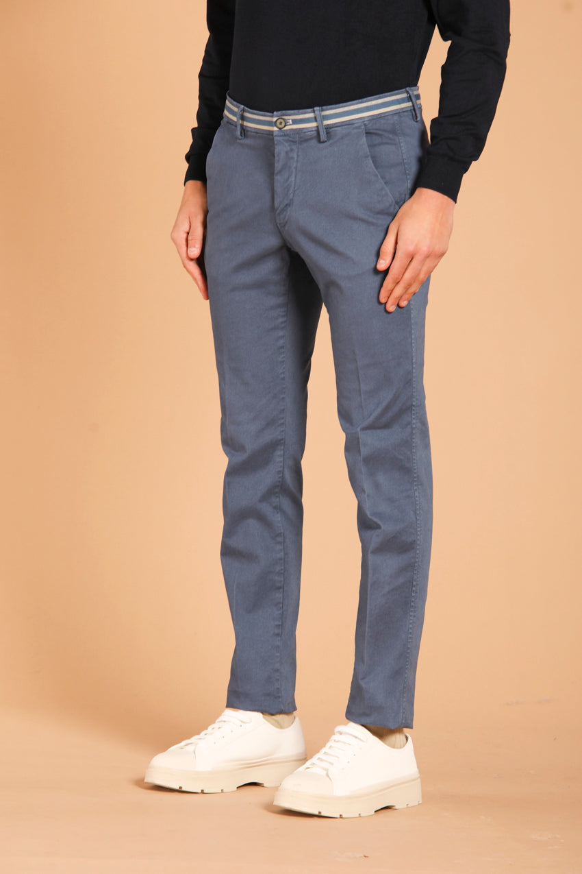 Torino Winter pantalón chino hombre en gabardina stretch ajuste slim