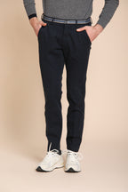 Foto 3 Torino Winter pantalone chino uomo in gabardina stretch slim fit