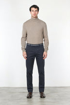 Torino Winter men’s chino pants in stretch gabardine, slim fit