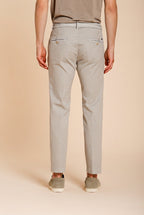 Torino Elegance men's chino pants in fine cotton and lyocell tricot slim fit