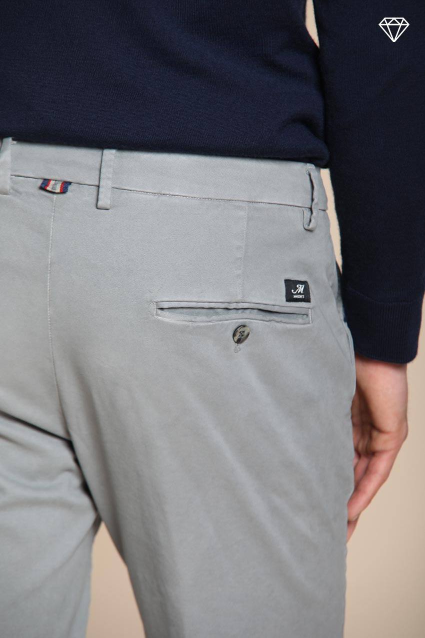 Foto 2 Torino pantalone chino uomo in gabardina slim fit ①