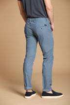 Torino men's chino pants tailored in light velvet slim fit