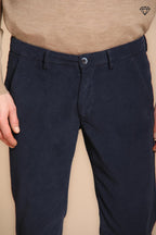 Foto 2 Torino pantalone chino uomo in velluto 1500 righe slim fit  ①