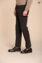 Torino men's chino pants in 1500 wale corduroy slim fit ①