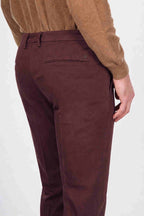 Torino Flex Chinohose für Herren aus Satin, Slim Fit ①