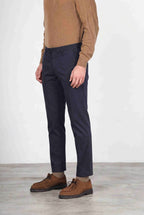 Torino Flex pantalone chino uomo in raso slim fit ①