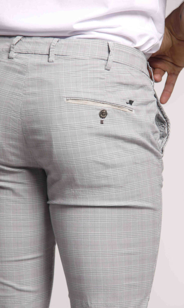 Torino Prestige pantalone chino uomo in cotone tencel slim