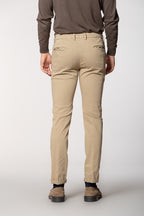 Torino Flex men's chino pants in satin slim fit