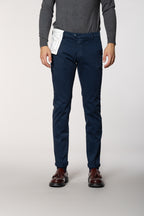 Torino Flex pantalon chino homme en satin slim fit