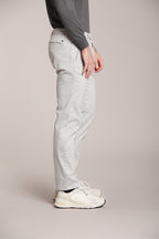 Foto 6 Torino Flex pantalone chino uomo in raso slim fit
