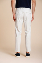 Torino Flex pantalon chino homme en gabardine stretch slim fit ①