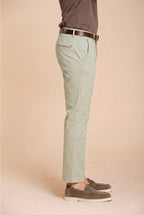 Torino Flex pantalon chino homme en gabardine stretch slim fit ①